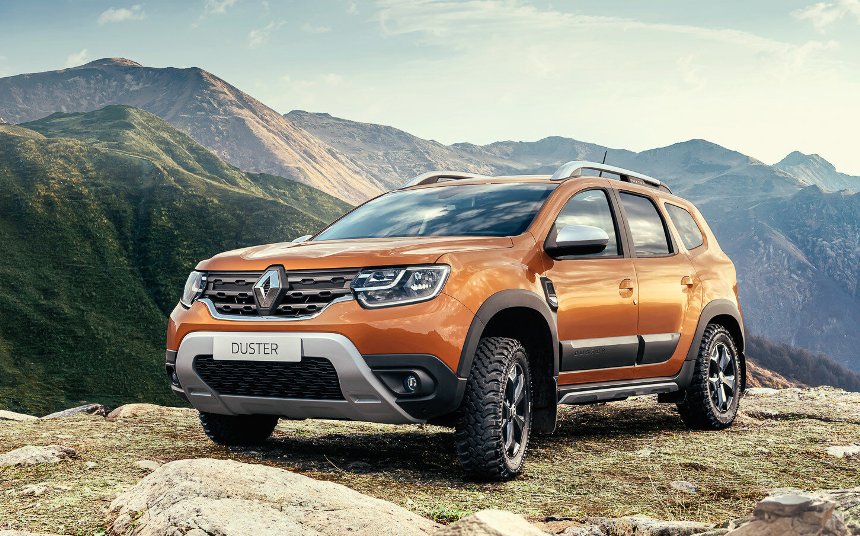 novyj-reno-daster-Renault-Duster-2-pyat-komplektatsij-2021-goda-foto-harakteristiki-i-tseny-vid-s-peredi